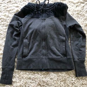 Lululemon grey scuba hoodie